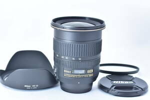 ★超極上美品★Nikon ニコン AF-S DX Nikkor 12-24mm F4 G IF-ED★レンズフード・フィルター付★透き通る光学系★専門店 動作確認済み