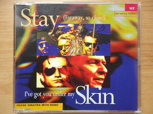 ●SINGLE CD 美品 UK盤 U2 / STAY (FARAWAY, SO CLOSE !) ◎ FRANK SINATRA with BONO / I