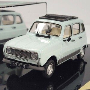 1/43 ルノー 4 GTL サンルーフ キャンバストップ オープン仕様 1978年 昭和の名車 フランス Renault キャトル Vitesse 1円〜 1円 060419