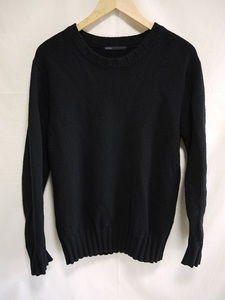 14AW JIGSAW ジグソー クルーネックニット セーター シャットランドクルーネックプルオーバー SHETLAND CREW NECK PULL-OVER