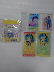 うる星やつら アクリルスタンド 4個セット アニメ 高橋留美子 ラムちゃん ぎゅぎゅっとアクリルフィギュア フォトフレスタンド 0