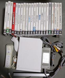 wii 本体＋ソフト22枚セット