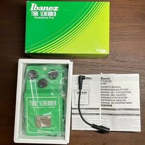 美品 2024年4月購入 Ibanez Tubescreamer Overdrive Pro TS808 チューブスクリーマー エフェクター