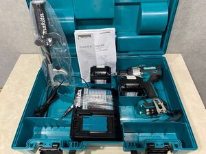 美品 makita マキタ 18V 充電式 震動ドライバドリル HP486DRGX バッテリ2個 充電器セット