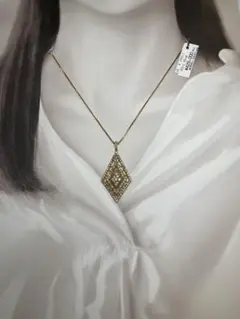 2.00ct ダイヤモンド K18 ネックレス　45cm