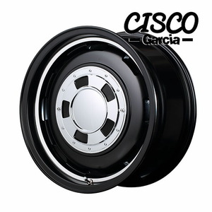 MID Garcia CISCO シスコ (セミグロスブラックリム) アルミホイール 4本セット 16×8.0J 6H PCD139.7 ±0プラド90系ワイドランクル80ワイド