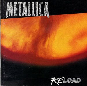 ＊中古CD METALLICAメタリカ/RELOAD 1997年作品7th国内盤ステッカー2種類付き 米国スラッシュメタル MEGADETH ANTHRAX SLAYER SONY RECORDS