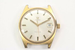 【不動品】OMEGA オメガ Geneve ジュネーブ 136.041 Cal.613 手巻き デイト ゴールドカラー メンズ 腕時計 フェイスのみ 2089-HA