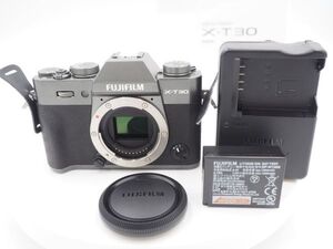 ■極上品■ FUJIFILM X-T30　チャコールシルバー