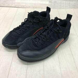 箱なし 長期保管品 AIR JORDAN エアジョーダン 12 RETRO LOW レトロロー ブラック 27cm 汚れ有