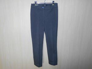 b1193◆Weekend MaxMara stretch cigarette pants◆ウィークエンド マックスマーラ size36 FITW13 グレー ポリ×ビスコース×エラスタン6H