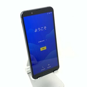 【中古美品/箱あり】SHARP/AQUOS sense3/SH-02M/64GB/Black/72131