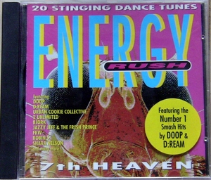 【CD】Energy Rush: 7th Heaven / V.A ☆ Doop / 2 Unlimited / EYC / Bjork / Frankie Goes To Hollywood / Marradonna / River Ocean