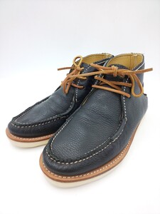 ☆NEW ENGLAND レザー ブーツ 9インチ MADE IN MAINE USA☆アメリカ製