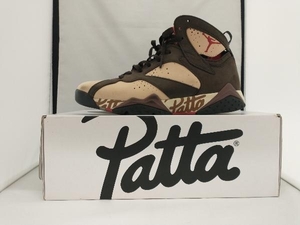 NIKE スニーカー ベージュ AT3375-200／AIR JORDAN 7 RETRO PATTA