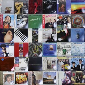 36枚【洋楽】ロック/ポップス LPアナログレコード 70-80s 国内盤 帯付き有 Rock/Pops/シンセポップ/NewWave他 大量まとめてセット★980v01