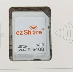 【未開封】ez Share 64GB DS-100NC16/NC18 SDXC Wifi機能搭載 class10 海外向けパッケージ WifiSDカード