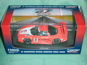 1/43　ホンダ　ＡＲＴＡ　ＮＳＸ　ＪＧＴＣ　２００４　＃８