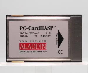 ALADDIN SafeNet HASP4 PC-CardHASP / 認識可