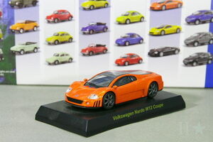 京商 1/64 フォルクスワーゲン ナルド W12 クーペ オレンジ フォルクスワーゲン ミニカーコレクション1 Volkswagen Nardo W12 Coupe orange