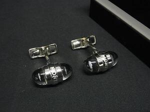 1円 ■美品■ MONT BLANC モンブラン マイスターシュテュック カフスボタン カフリンクス アクセサリー ビジネス 紳士 シルバー系 FE8290