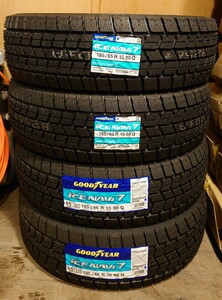 送料無料★グッドイヤー アイスナビ7 185/65 R15 4本セット☆GOOD YEAR ICE NAVI7