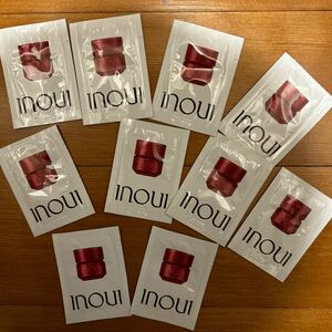 10個　資生堂　インウイ　INOUI クリームファンデーション00　10包