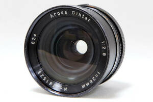 Argus Cintar 28mm F2.8 ★M42マウント★ #547-7