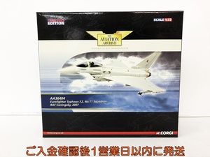 【1円】ブリスター未開封 Corgi AA36404 Eurofighter Typhoon F.2, No 11 Squadron RAF Coningsby 2007 1/72 D09-520jy/G4