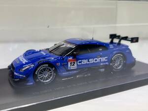 EBBRO 1/43 Nissan CALSONIC IMPUL GT-R 2015 #12 Okayama　日産　スカイライン　スーパーGT　ミニカー　45261