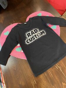 ラッドカスタム◆RAD CUSTOM◆七分丈Tシャツ◆ロンT ◆130cm