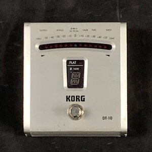 KORG DT-10 コルグ デジタルチューナー ペダルチューナー フットチューナー [ギター アクセサリー]★ジャンク品