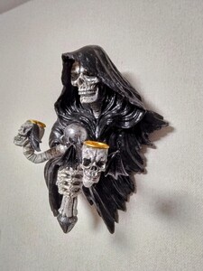 死神 壁掛け 燭台 ロウソク立て グリムリーパー ウォール WALL ダーク オカルト 魔術 ハロウィーン ハロウィン ホラー ゴシック