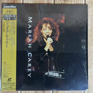 激レア！レーザーディスク MARIAH CAREY マライアキャリー VISION OF LIVE ★ 極美品 保護スリーブ付き A0151