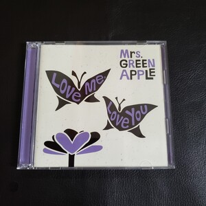 Mrs.GREEN APPLE CD Love me,Love you(初回限定盤)(DVD付)