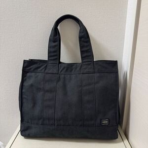 【値下げ】【新品同様】PORTER ポーター スモーキー SMOKY トートバッグ （L）592-06576 ブラック　黒　ハンドバッグ