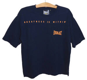 ￠美品 EVERLAST エバーラスト ポケット Tシャツ M ホッケーシャツ