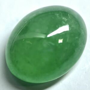 含浸なし!!［天然本翡翠3.169ct］U 約10.3×8.1mm ルース 裸石 宝石 ジェダイト ジュエリー jewerly jadeite ヒスイ CA6/CA6