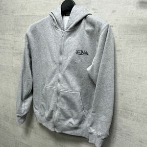 Von Dutch ボンダッチ ジップアップ スウェット スウェットパーカー フーディ Hoodie　メンズ　Lサイズ