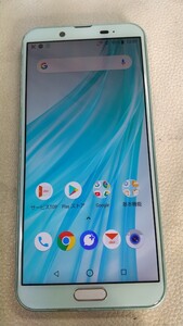 S743 au SIMフリー AQUOS season2 SHV43 4G スマホ 簡易確認＆簡易清掃＆初期化OK 判定○ 送料無料 WebにてSIMロック解除受付手続済