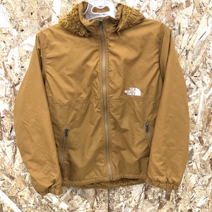 THE NORTH FACE コンパクトノマドジャケット ブラウン キッズサイズ150cm NPJ72036 [jgg]