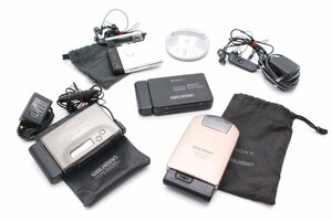 【ト石】 SONY ソニー WALKMAN ウォークマン まとめ WM-EX922/WM-F707/WM-EX77/KENWOOD DMC-S55 計４点 CEZ01EWH31