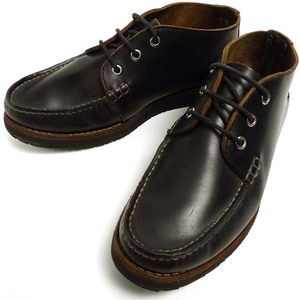 J&W DAWSON モカシン チャッカ ブーツ US8( 26cm相当)( VIBRAMソール・メンズ)【中古】8i-1-074