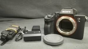 【美品♪】SONY α7 III ILCE-7M3 ボディ 2420万画素 フルサイズ ミラーレス 一眼 カメラ/動作品