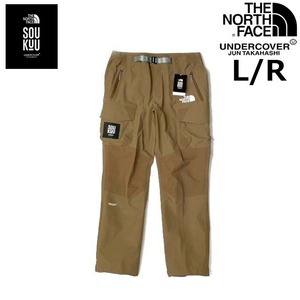 売切り【正規新品】THE NORTH FACE×UNDERCOVER◆SOUKUU GEODESIC SHELL PANT パンツ ベルト付き US限定 防水(L/R)茶 ベージュ 240617-225