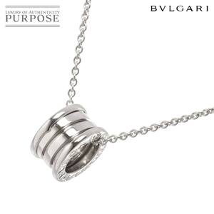 ブルガリ BVLGARI ビーゼロワン ネックレス 46cm K18 WG ホワイトゴールド 750 B-ZERO1 Necklace 90254080