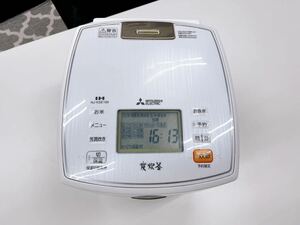 NJ-KSE186-W 三菱 MITSUBISHI IHジャー炊飯器 (一升炊き)　2018年製 通電確認済み 動作品　中古（ス261）