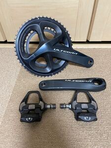 シマノ SHIMANO ULTEGRA 2x11s 50-34T r8000 170mm クランク　ビンディング　アルテグラ