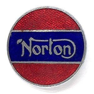 ノートン ビンテージ ピンバッジ Norton Vintage Pin 英車 バイク バイカー カフェレーサー Cafe Racer