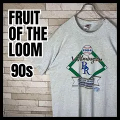 90s FRUIT OF THE LOOM Tシャツ シングルステッチ 古着